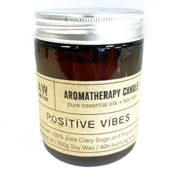 Aromatherapy Candles Positive Vibes