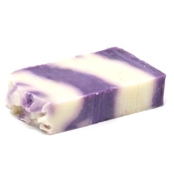 Artisan Olive Oil Soap Slice – Lavender