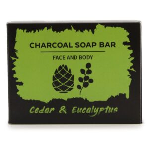 Charcoal Soaps Eucalyptus & Cedarwood