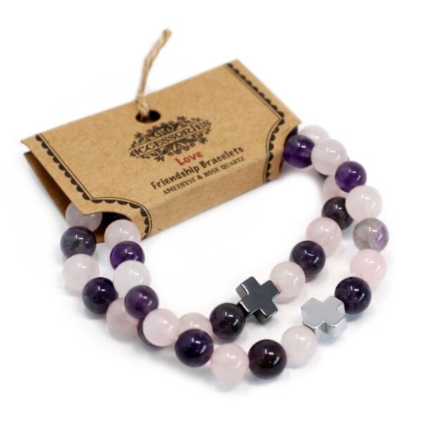 Love Gemstone Friendship Bracelets