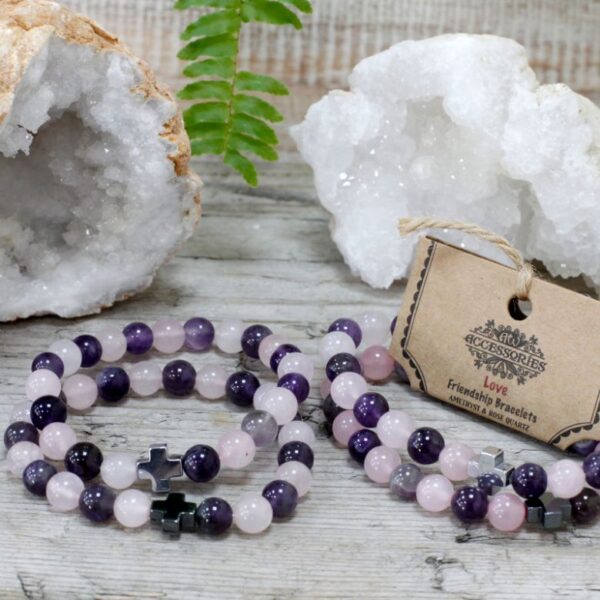 Love Gemstone Friendship Bracelets - Image 4