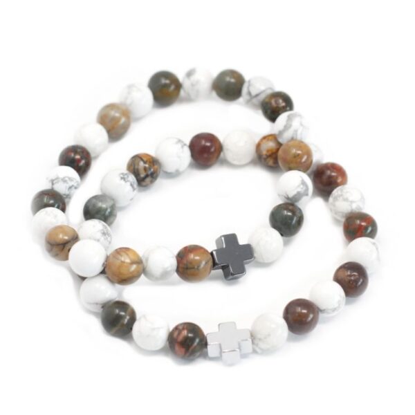 Peace Gemstone Friendship Bracelets - Image 2