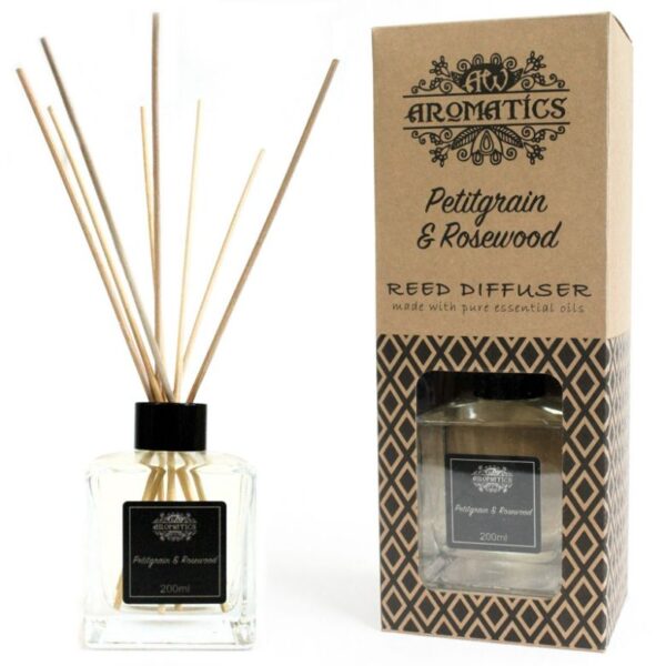 Petitgrain & Rosewood Essential Oil Reed Diffuser