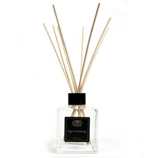 Sage & Rosemary Essential Oil Reed Diffuser - Image 2