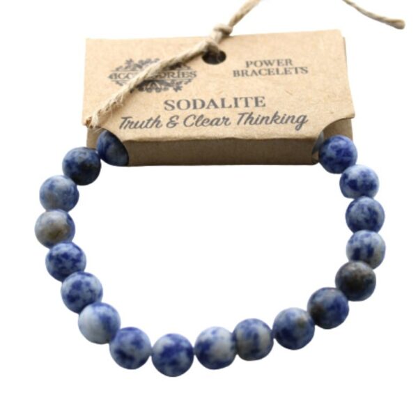 Sodalite Gemstone Power Bracelet