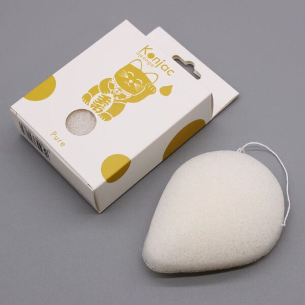 Natural Teardrop Konjac Sponge - Sensitive skin - Image 2