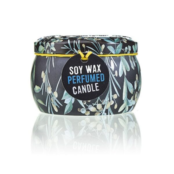 Romantic Garden Art Tin Candle - Image 4