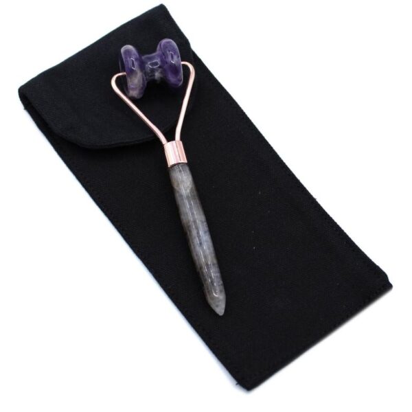 Amethyst Gemstone Jawline Roller - Image 3