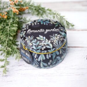 Art Tin Candles