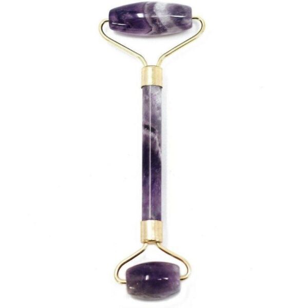 Rock Quartz Gemstone Face Roller - Image 5