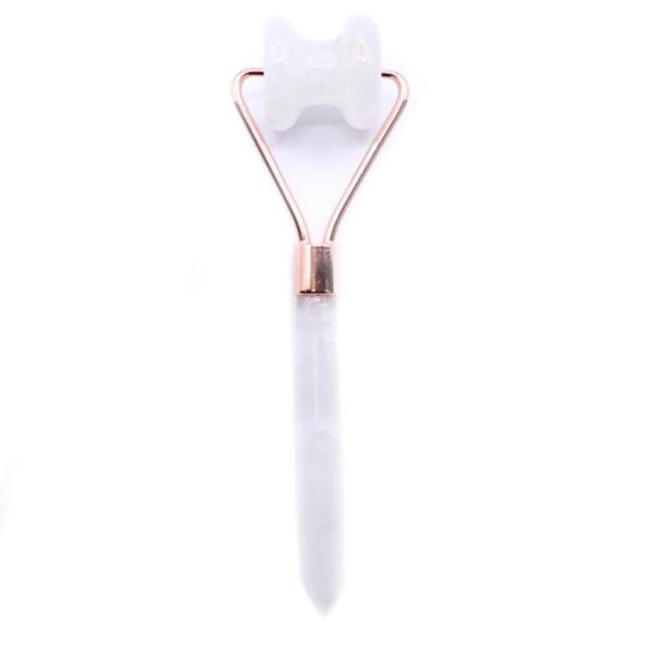 Rock Quartz Gemstone Jawline Roller