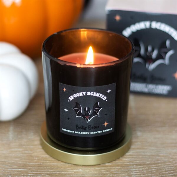 Bats Brew Midnight Mulberry Candle - Image 5