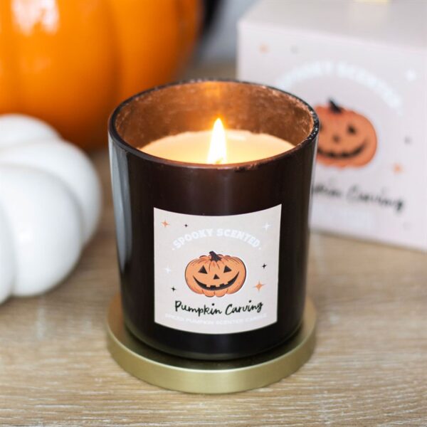 Pumpkin Carving Spiced Pumpkin Candle - Image 5