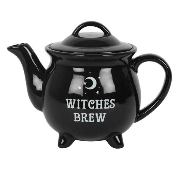 Witches Brew Ceramic Cauldron Tea Set - Image 2