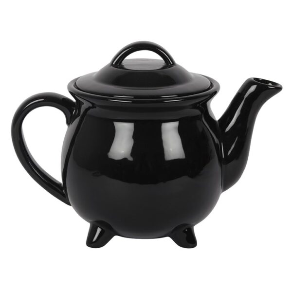 Witches Brew Ceramic Cauldron Tea Set - Image 3