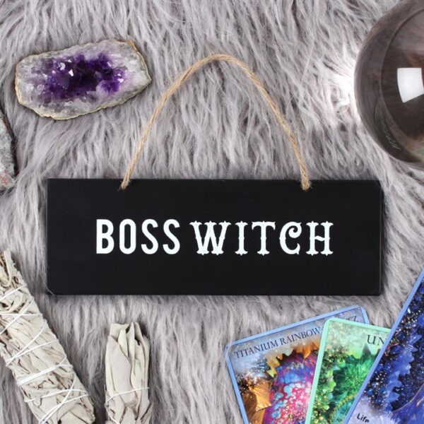 Boss Witch Wall Sign - Image 2