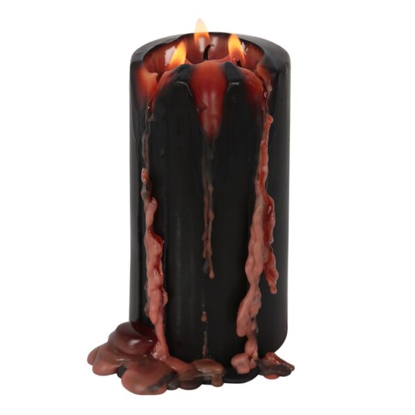 Large Vampire Blood Pillar Candle - Image 2