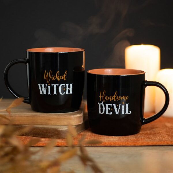 Wicked Witch and Handsome Devil Couples Mug Set - Image 5