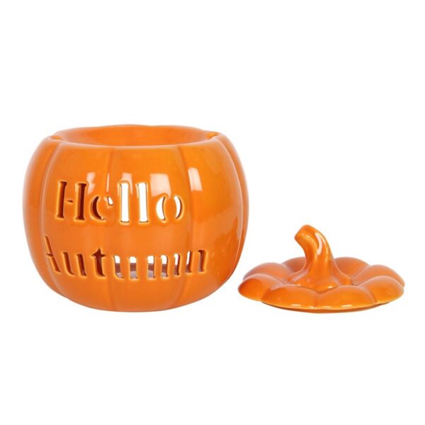 Hello Autumn Pumpkin Oil Burner - Image 2