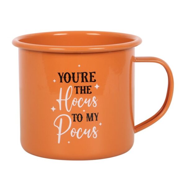 You're The Hocus To My Pocus Enamel Mug - Image 2