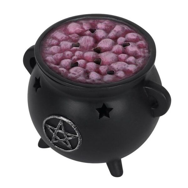 Pentagram Cauldron Incense Cone Holder - Image 2