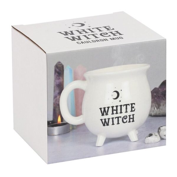 White Witch Cauldron Mug - Image 3