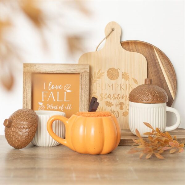 Pumpkin Shaped Mug and Socks Set - Image 6