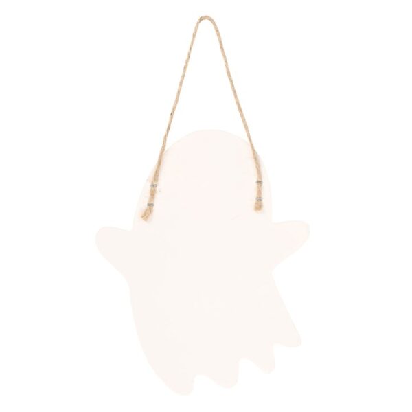 Ghost Shaped Hanging Sign - Image 3