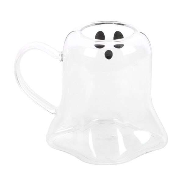 Ghost Shaped Glass Mug - Image 3