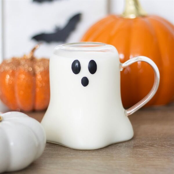 Ghost Shaped Glass Mug - Image 6