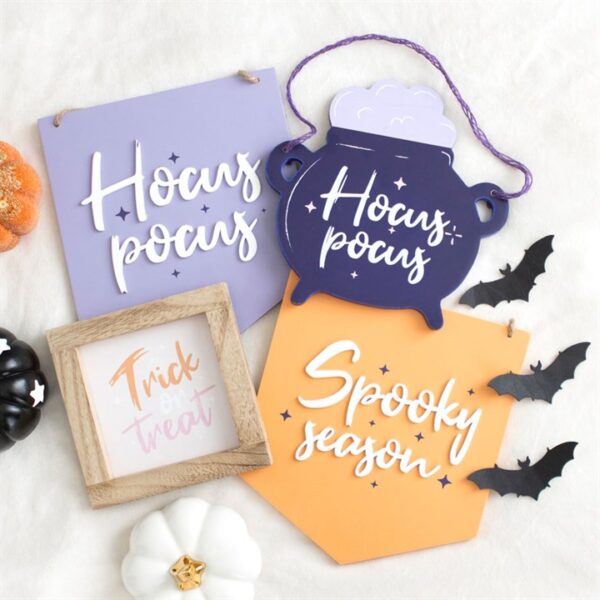 Purple Hocus Pocus Hanging Sign - Image 5