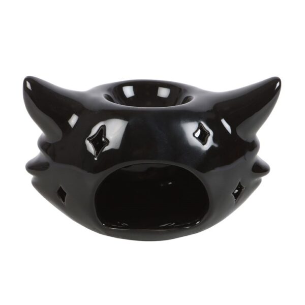 Spooky Black Cat Oil Burner - Image 4