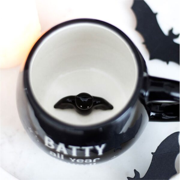 Batty All Year Round Rounded Peekaboo Mug - Image 5