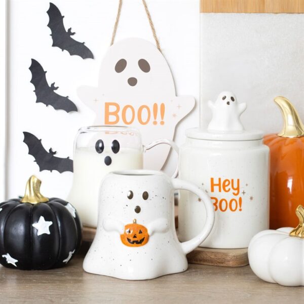 Hey Boo Ghost Storage Jar - Image 6